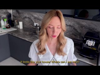 we are so hospitable in russia, a foreigner wants a member - on, suck me