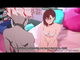 dandadan animation by maplestar hentai hentai parody anime anime dandadan momo audas)